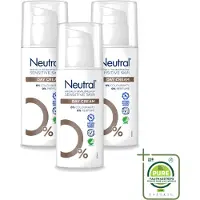 Neutral 3 crèmes de jour neutres – sans parfum – pour les peaux sensibles – 50 ml - Lot de 3