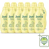 Zwitsal 12 flacons de shampooing pour bébé - Doux et nourrissant - 200 ml - Lot de 12