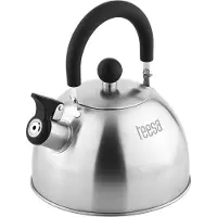 Uni-T Bouilloire en acier inoxydable, Teesa, 1,8 L, 22x18,5 cm