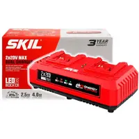 Skil DoppelChargeur 20V 3128 AA 2,4A CR1E3128AA