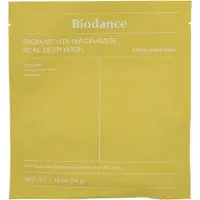 BIODANCE Radiant Vita Niacinamide Real Deep Mask 34 g Masque