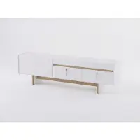 AEA Modernes TV Board Lowboard 210cm Media Kommode Fernsehschrank
