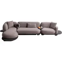 AEA Luxuriöse L-Form Couch Designer Ecksofa Wohnzimmer Polstersofas