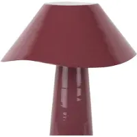 Present Time Leitmotiv - Lampe de table Ameno - Violet foncé - Ø28cm Lampe de table - Lampe de chevet, salon, chambre à coucher