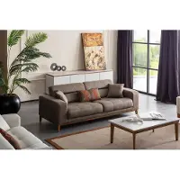 AEA Luxus Wohnzimmer Sofa Dreisitzer Couch Modern Design Polstersofas