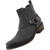 Mustang Herren Western-Stiefelette Grau 36M0031001
