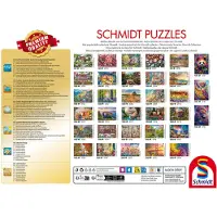 Schmidt Spiele, "Hiboux et Fleurs", puzzle (1000 pièces)