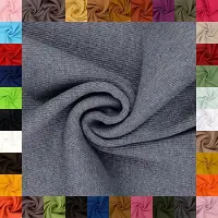 OEM Tissu tricot épais, extensible en tube : 95% coton et 5% Élasthanne. Idéal pour la couture et les travaux manuels. Couleur : bleu jean chiné. Largeur du tube : 27 cm. Longueur : 1,0 mètre