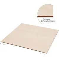 OEM Planches de contreplaqué en bois de tilleul, idéales pour les travaux manuels, le modélisme et la peinture décorative