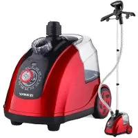 OEM Vaporisateur pour vêtements, 1800W, chauffe rapidement en 26 secondes, couleur rouge