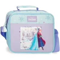 Disney Joumma Frozen : Ensemble "Dans l'union fait la force", comprenant une trousse de toilette personnalisable et un sac bandoulière
