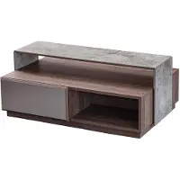 AEA Couchtisch Kaffeetisch Sofatisch Beistelltisch Tisch Wohnzimmer Grau