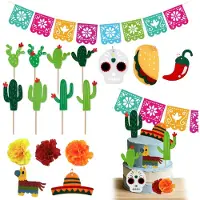 OEM Décoration mexicaine - Design coloré - Idéale pour les événements thématiques et les célébrations