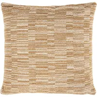 Dutchbone Coussin Hudson Ocre (40 x 40 cm)