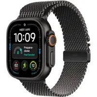 Apple Watch Ultra 4 OLED 49 mm Numérique 422 x 514 pixels Écran tactile 5G Noir Wifi GPS (satellite)
