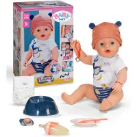 Baby Born Emma, 43 cm, style jungle, avec 10 fonctions de jeu réalistes et des accessoires