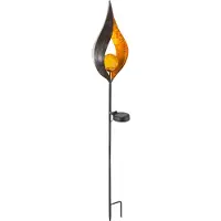 Globo Lampe solaire de jardin Décor métal Lampe solaire extérieure Lampe extérieure solaire 33467