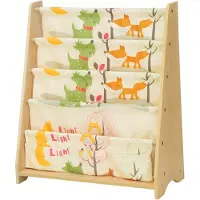 Songmics Bibliothèque Enfant Bois