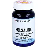 Hecht Pharma GmbH Geschäftsbereich Handelsware Acide folique 2,5 mg Gph Capsules 90 pc