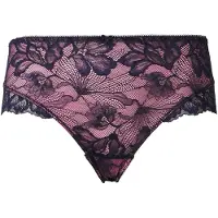 Dorina Slip bleu marine / orchidée
