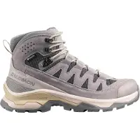 Salomon - Chaussures de trekking en GORE-TEX - Quest Echo GTX W Gull/Paloma/Bog en Cuir - Taille 39 1/3 - Gris