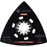 Bosch Expert Avz 90 Rt2 90 Mm Multi-tool Sanding Plate Noir