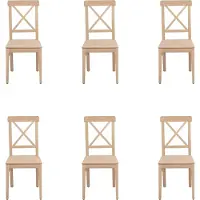AEA Esszimmerstuhl Designer Braun 4x Stühle Holzstuhl Luxus Einsitzer Ohne Armlehne
