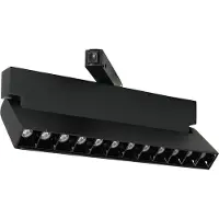 Eko-Light Luminaire magnétique sur rail 10 W LED 3000 K noir MILAGRO