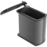 Hailo Collecteur de déchets Uno 18 L noir Poubelle Trieur de déchets 3418071
