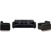 AEA Sofa Set 3+1+1 Sitzer Luxus JVMöbel Couch Sofa Polster Wohnzimmer Holz Modern