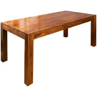 MASSIVMOEBEL24.DE MASSIVMOEBEL24 | Table à manger 120x90 Acacia laqué Miel OXFORD #33