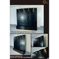 AEA Wandpaneel LED Wasserwand Wasser Wände Wasser Blasen Wand Waterwall 200x200cm