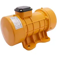 OEM Moteur vibrant, puissance d'excitation élevée, construction durable, couleur jaune, prise européenne 220V-240V
