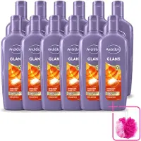 Unilever 12 flacons de shampooing Andrélon pour homme, format 300 ml, lot économique (12 pièces)