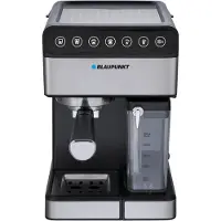 Blaupunkt CMP601 Machine à espresso à porte-filtre, 1,8L, 1350W, 15 Bar, Noir