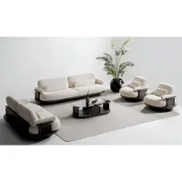 AEA Luxuriöse Wohnzimmer Couchgarnitur Polstercouchen Luxus Sofas