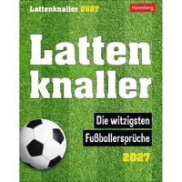 Sonstige Verlage Calendrier quotidien "Lattenknaller" pour 2027 - Les citations les plus drôles sur le football