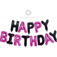 Markenlos Ballons en forme de lettres - 40,6 cm - Film Mylar - Décoration pour fêtes - Hauteur : 40,6 cm