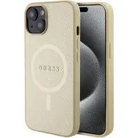 GUESS Guhmp15mpsahmcb Iphone 15 Plus14 Plus 6.7 Saffiano Phone Case Clair