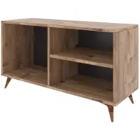 Skye Decor , Zisino - Pine, meuble TV, pin, 100 % MÉTAL, 120 x 50 x 30 cm