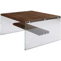 Skye Decor , S100- S100NOS, couleur noyer, tables basses, 40x75x75 cm, 100% pin massif