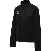 Hummel Veste en polaire fonctionnelle 'Go' noir / blanc