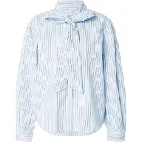 Levi's Chemisier 'JUDICE WESTERN' bleu clair / blanc