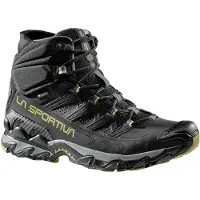 La Sportiva - Chaussures de randonnée en GORE-TEX - Ultra Raptor II Mid Leather GTX Black/Cedar - Taille 42 - Noir