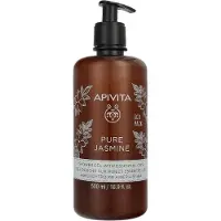 Apivita Pure Jasmine Shower Gel gel douche hydratant aux huiles essentielles 500 ml