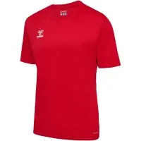 Hummel T-Shirt fonctionnel 'Essential' rouge / blanc