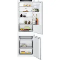NEFF BSHG Réfrigérateur-congélateur int. 54.1cm 183/84L porte traînante E blanc KI5862SE0S