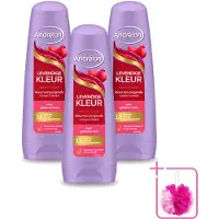 Unilever 3 x Après-shampoing Andrélon pour cheveux colorés - 200 ml - Pack économique - 3 pièces