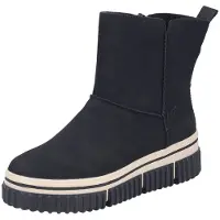 Rieker Damen Stiefel gefüttert Schwarz Y6364-00