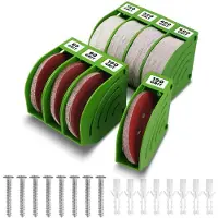 Merkloos Omgoods - Boîte de rangement pour atelier avec 8 compartiments connectés pour les accessoires d'atelier